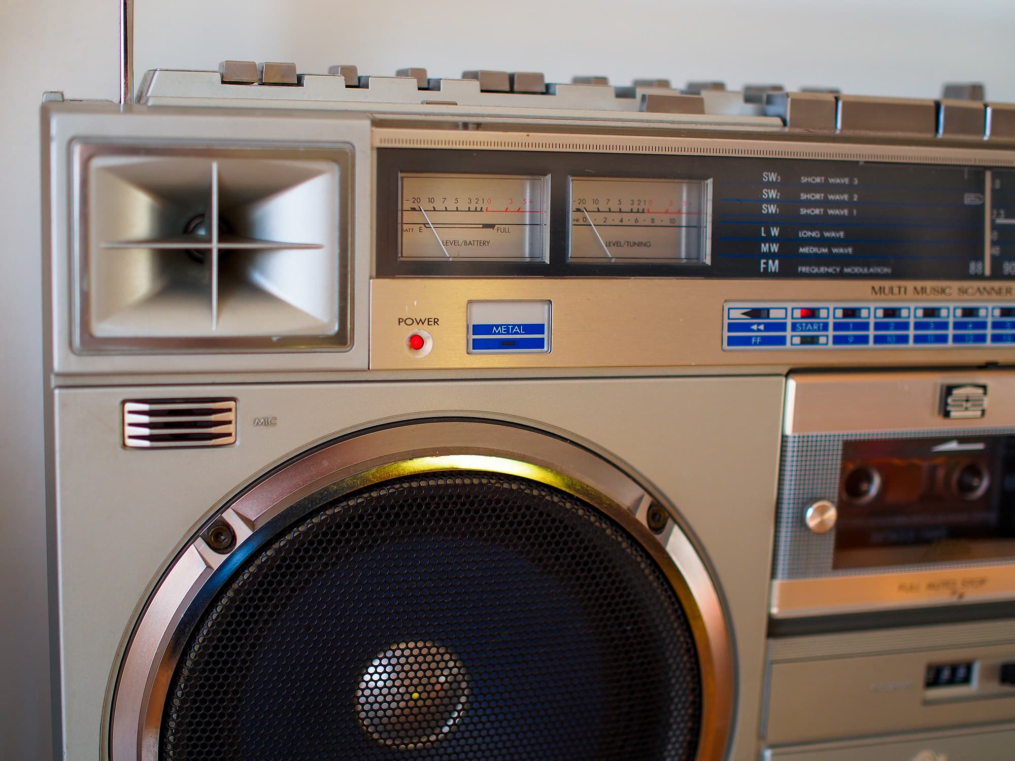 Ghettoblaster JVC RC-M70 Bluetooth